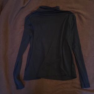 black turtle neck